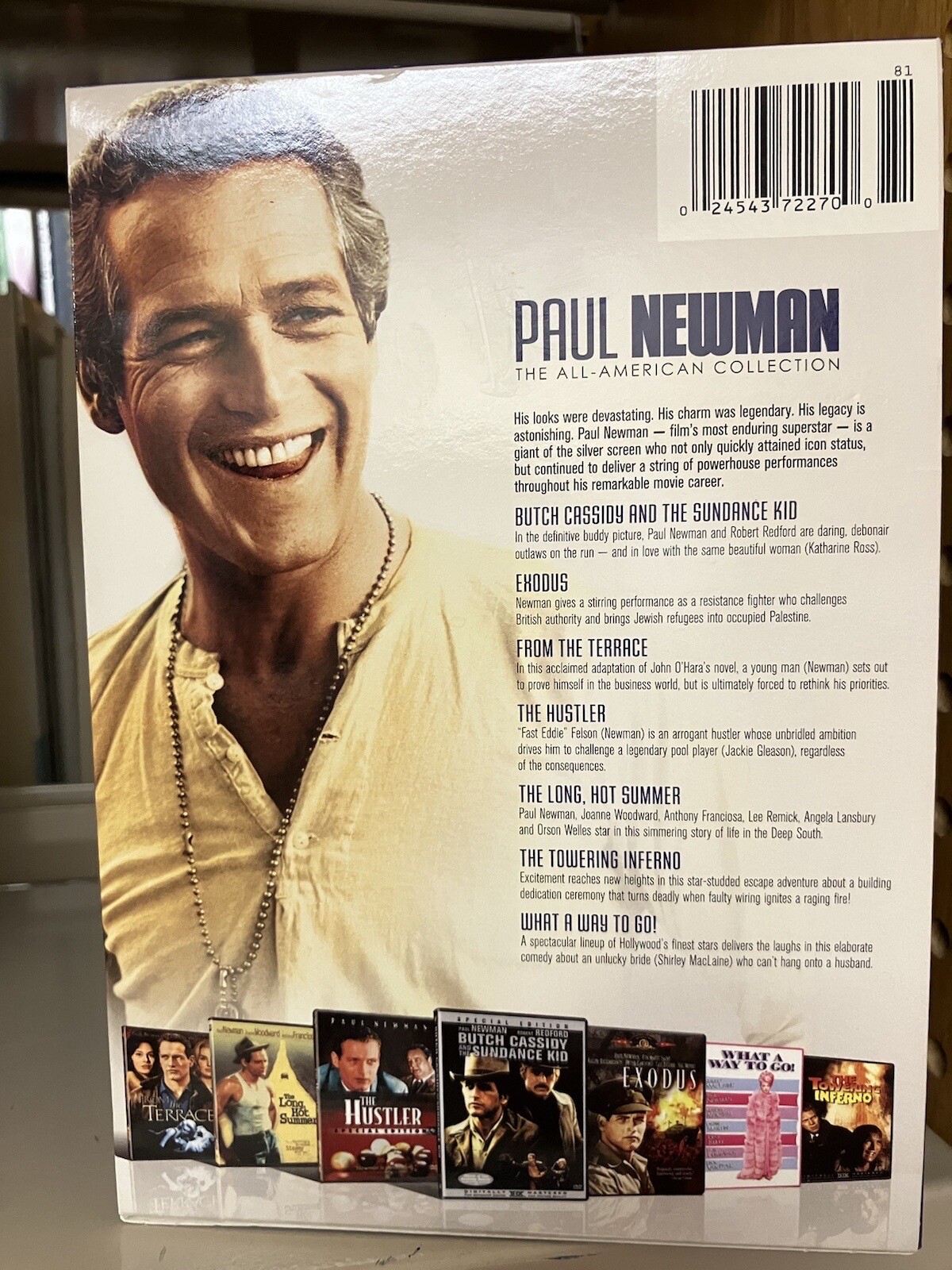 Paul Newman AllAmerican Collection Box Set (7 DVDs) eBay