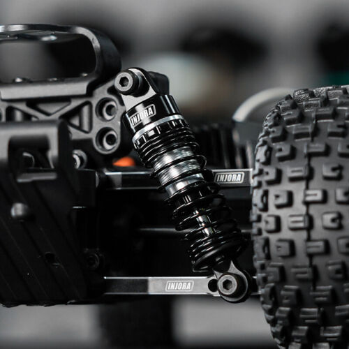 INJORA 59mm Aluminum Oil Shocks for ARRMA MOJAVE TYPHON GRANITE GROM - Picture 9 of 10