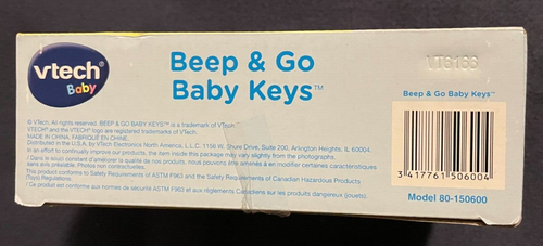 VTech Beep & Go Baby Keys - NIB - Picture 5 of 6