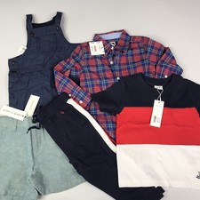 Janie  Jack Baby Boy 18-24M Outfits Lot Pants, Shorts, Shirt, Dress Shirt 5PC