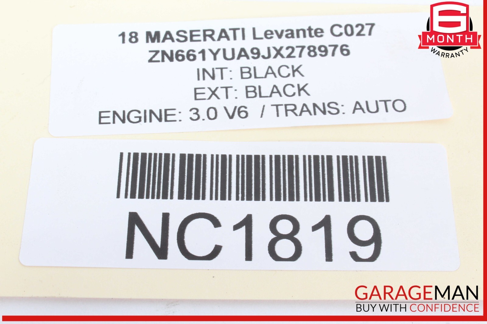 Maserati Levante 2017-2020 Ignition control module