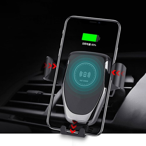 30W Wireless Fast Car Charger Gravity Car Holder Mount For iPhone 14 Samsung S23 - Picture 9 of 12