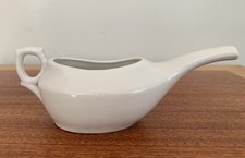 MINT Vintage L W T Co. New York White Ceramic Invalid/ Infant Feeder GERMANY