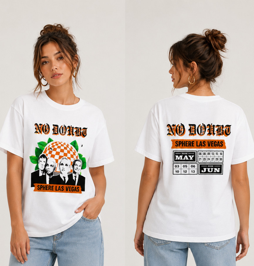 No Doubt Live at Sphere Las Vegas T-Shirt, Concert Tee, Music Lover Gift