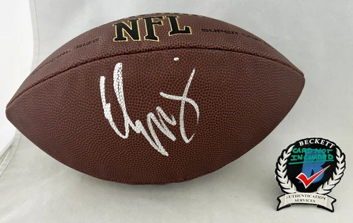 Eli Manning Signed Full Size NFL Composite Football New York Giants Beckett B...