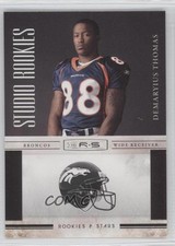 2010 Panini Rookies & Stars Studio Rookies Demaryius Thomas #10 9y7