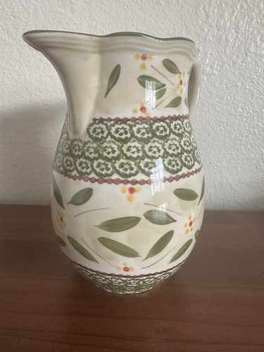 Temptations by Tara Green Old World Pattern 1.5 Quart Pitcher - Picture 6 of 10