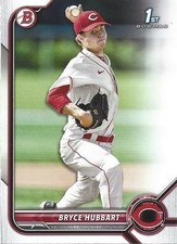 2022 Bowman Draft Paper Prospects #BD-17 Bryce Hubbart 1st Cincinnati Reds