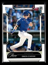 2024 Panini Three and Two Owen Caissie /99 #7 Cubs UX2275