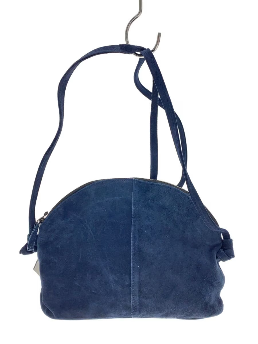 KURASHI&Trips PUBLISHING Shoulder Bag Suede NVY