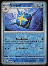 Sharpedo Reverse Holofoil Uncommon SV03: Obsidian Flames 047/197 NM