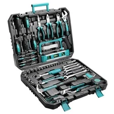  79 Pieces Tool Set,Car Tool Kit,Basic Tool Kit with Tool Box,Ratchet 