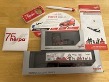 Herpa Modell - Paket Sommerfest 2025 mit LKW + Auflieger + Extras