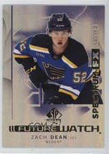 2024-25 SP Authentic Spectrum FX Future Watch Zach Dean #S-79 1fg6