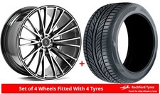 Alloy Wheels & Tyres 22" Axe CF2 For Rolls Royce Wraith 14-23