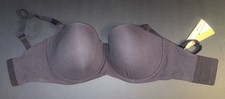 Women  s Skims Fits Everybody Strapless Bra Onyx Size 32 DDDD