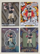 2025 Tyler Shough Rookie Card Lot Mosaic Donruss Select Future Saints RC x4