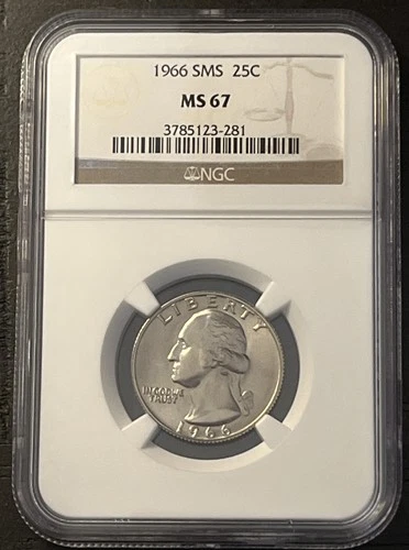 1966 SMS 25C  Washington  NGC MS 67