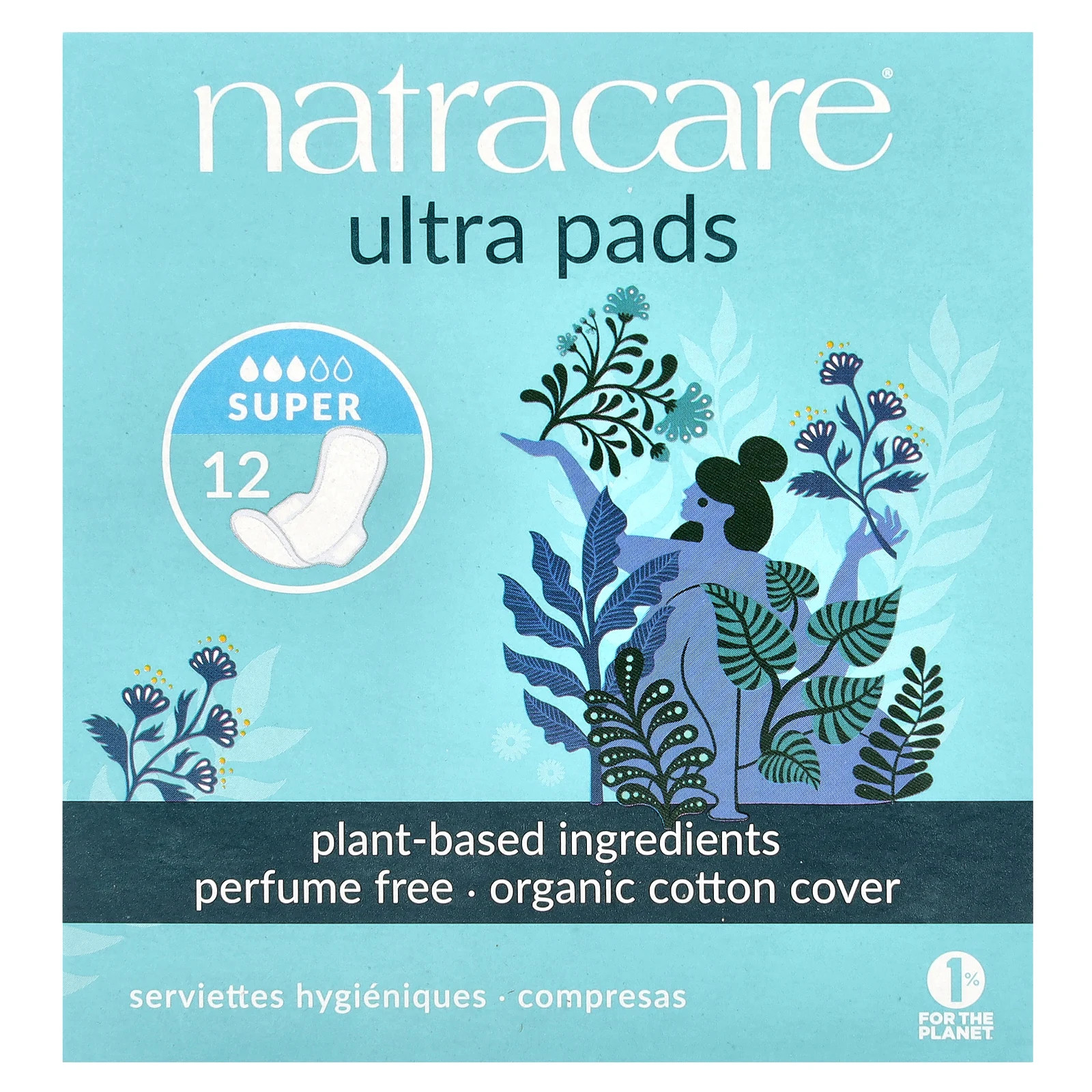 Ультра-прокладки Чехол из органического хлопка Super 12 прокладок 2790₽