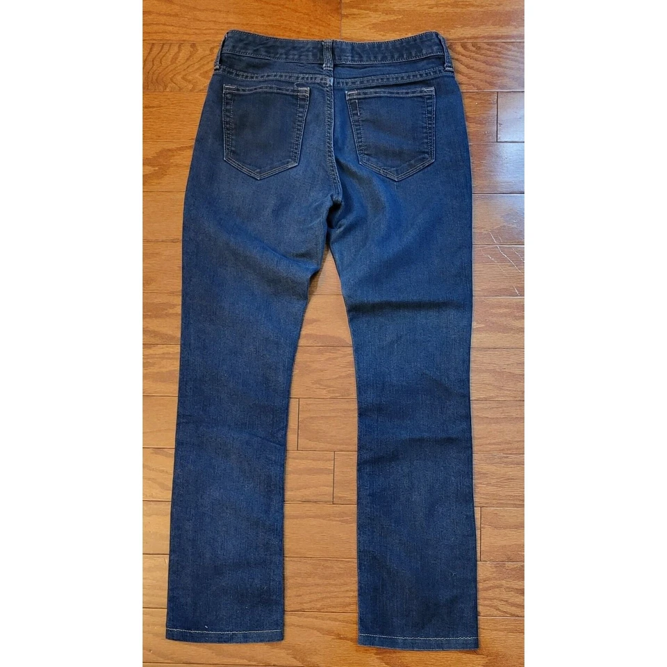 Banana Republic Jeans Womens Size 25 0P Petite Skinny Stretch Dark Wash Denim - Image 3 of 4
