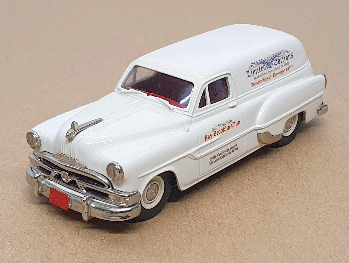 Brooklin Models SB 1/43 – Pontiac Sedan Delivery Van 1953 (Modèle 1990) BRK31 – Miniature Collection