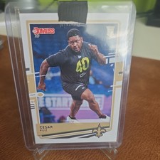 2020 Panini Donruss Rookie Base Cesar Ruiz  Rookie RC Saints 