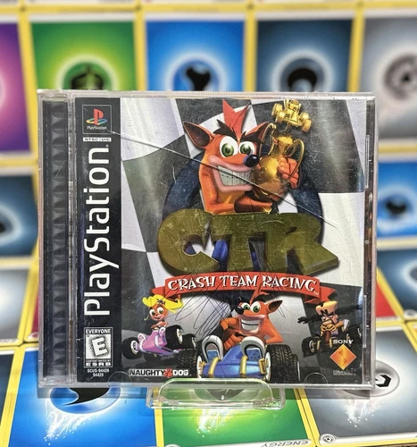 CTR Crash Team Racing - PlayStation 1 PS1 - Complete CIB Black Label