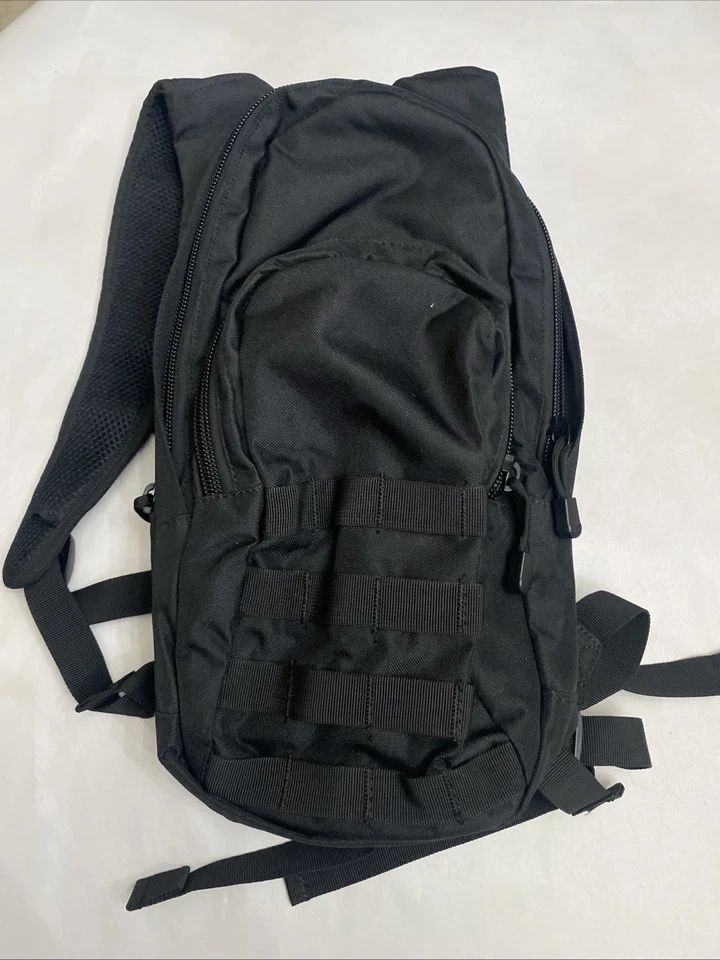 Mochila acolchada de hidratación modular compacta negra FOX TACTICAL Foto 2 de 4