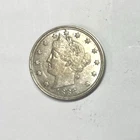 1883 No Cents V Nickel AU Details #1020