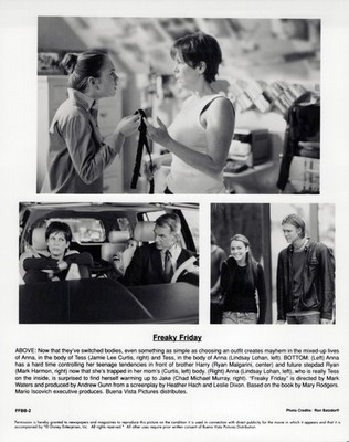 Freaky Friday Movie Still Press Photo Jamie Lee Curtis Lindsay Lohan 2003 Film