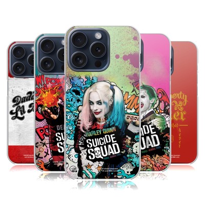 OFFICIAL SUICIDE SQUAD 2016 GRAPHICS HARD BACK CASE FOR APPLE iPHONE PHONES