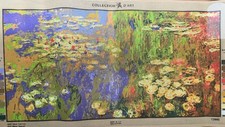 Printed Needlepoint Canvas Only Collection D Art 60x110 Cm Pond
