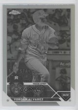 2023 Topps Chrome Negative Refractor Yordan Alvarez #201 fm0