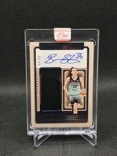 2025 Panini One and One WNBA Breanna Stewart Jersey Auto Blue /49 #JA-BST