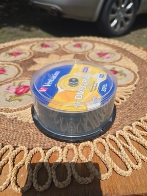 30 Verbatim Blank 4X DVD+RW Logo Branded 4.7GB Rewritable DVD Disc 94834