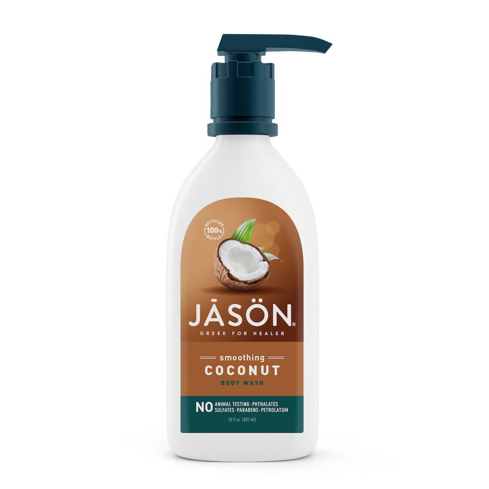Jason Natural Cosmetics Успокаивающий кокосовый гель для душа 30 унций жидкости
