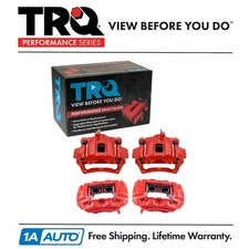 TRQ Performance Brake Caliper Set Performance Fits 2001-2003 Toyota Sequoia