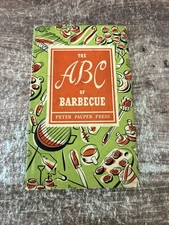 The ABC of Barbecue Peter Pauper Press 1957 Vintage Cook Book Ruth McCrea