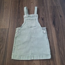    Denim Company Girls Light Green Jeans Overall Dress Size 5T Streetwear Comfy