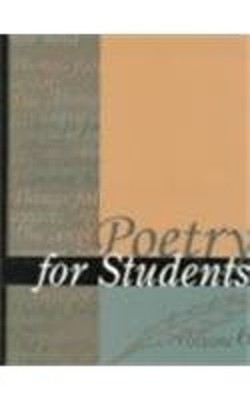 Poetry for Students Hardcover Thomson Gale Staff