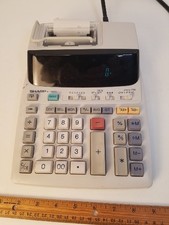 Sharp EL-1801V Portable 12-Digit Business Printing Calculator As-Is Parts