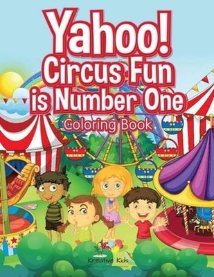 Yahoo! Circus Fun is Number One Coloring Book by Kreative Kids (English) Paperba