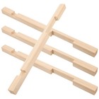 Bee Hive Entrance Reducer Wooden 4Pcs Beekeeping Tools and Equipment