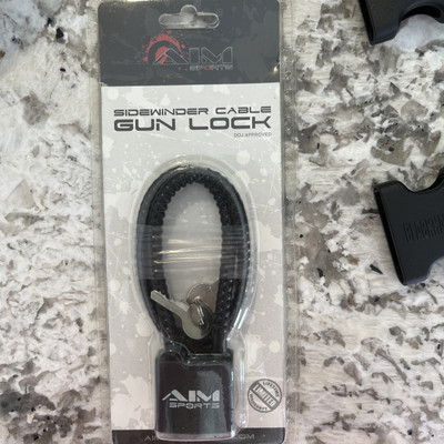 New Aim Sports Sidewinder Gun Lock Cable 15'' DOJ Approved 