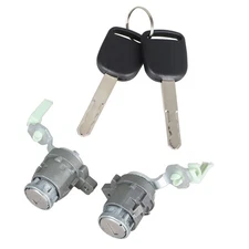 Silscvtt Door Lock Cylinder with 2 Keys Replacement for Honda Civic 2001-2005...