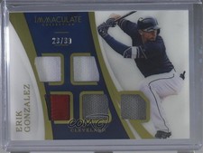 2017 Panini Immaculate Immaculate Material 29/99 Erik Gonzalez #IM-EG 1p5