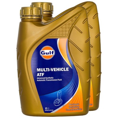 Getriebeöl Getriebe Öl Gulf Multi Vehicle ATF 2 X 1 Liter Getriebeoel Oel gear