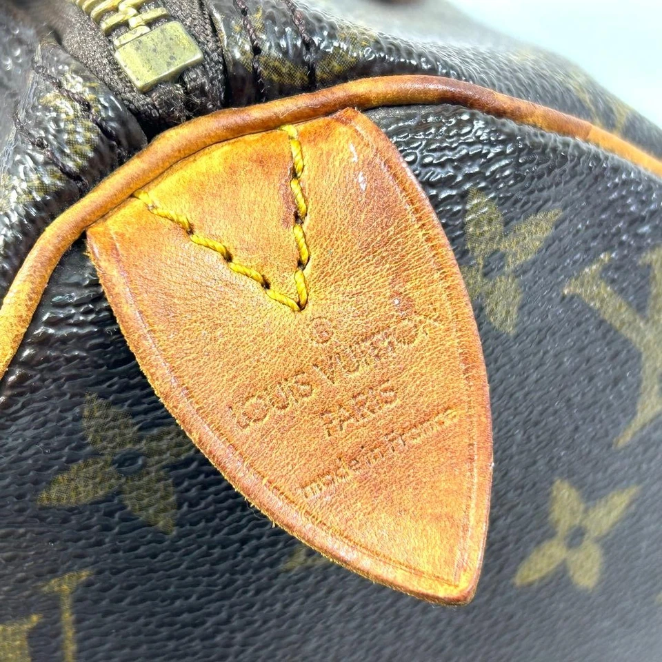 Tarifa incluida Auténtico Bolso de Mano LouisVuitton Monograma Speedy 25 M41528 De Colección Foto 4 de 4