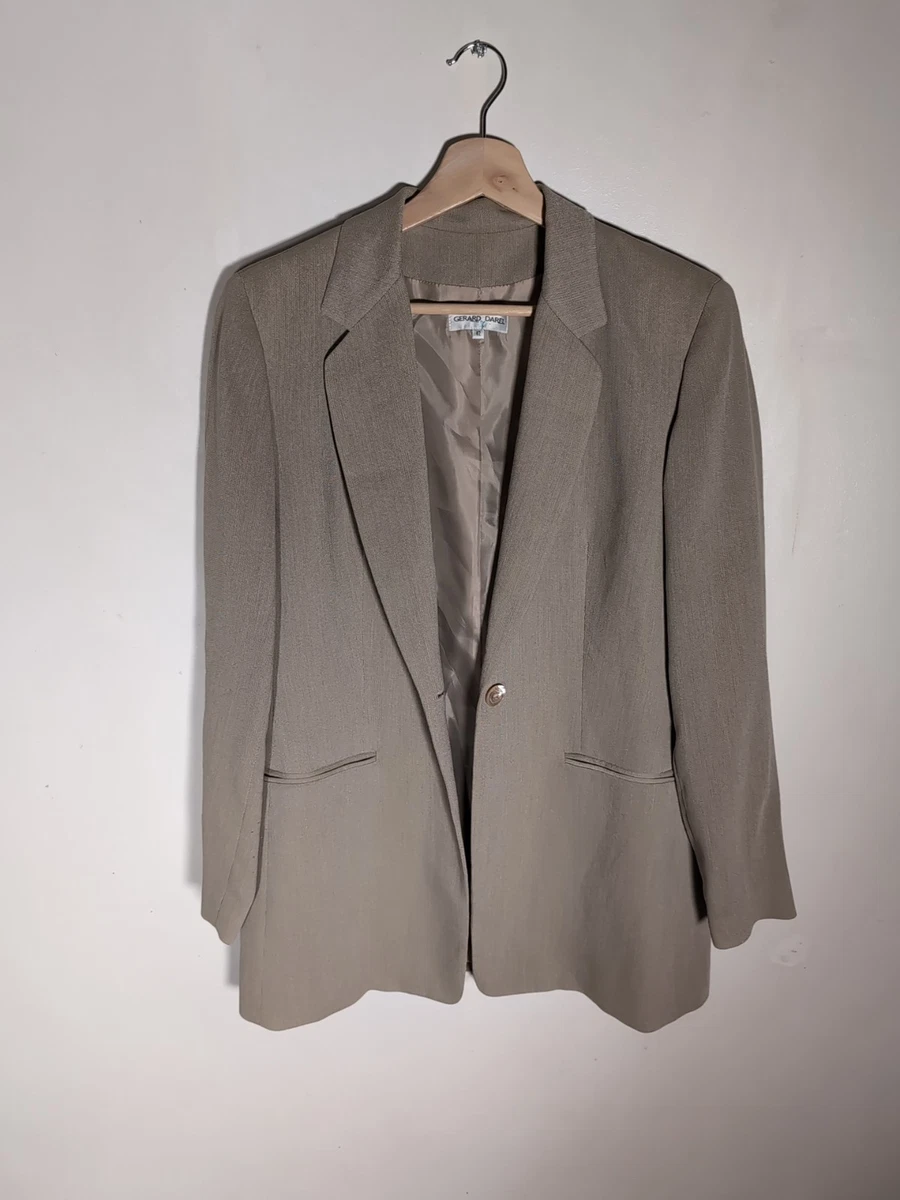Ensemble Tailleur Femme Pablo Gérard Darel – Taille 42, Laine Vierge – Bordeaux – Occasion En Excellent état