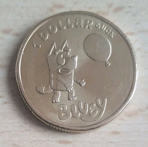 🇦🇺 1 Australian Dollar Bluey Buck Münze Bluey x 1 Stempelglanz🇦🇺